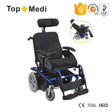 Topmedi High Dead reclinando silla de ruedas de alta potencia de espalda